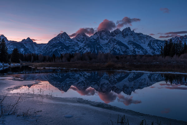 Sunset At Grand Teton